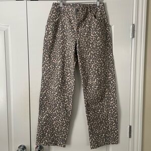 Wild Fable leopard print jeans - Size Small